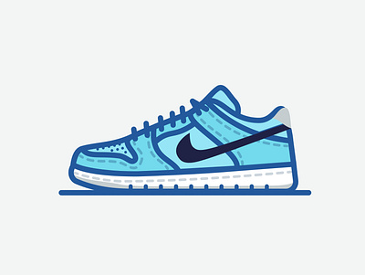 Nike SB Dunks africa design icon illustration kenya nairobi vector