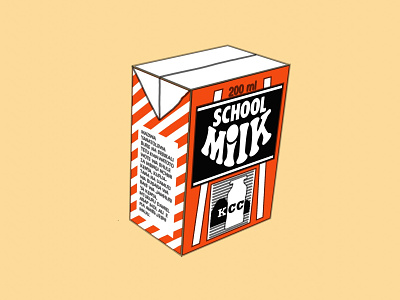 Isometric Milk Box 3d africa box illustration kcc kenya maziwa milk nairobi school vector