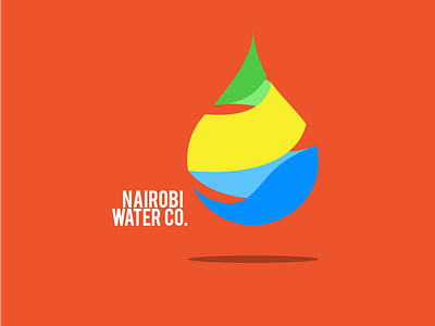 Nairobi Water Co. illustration kenya logo nairobi water