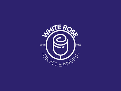 White Rose cleaners kenya laundry logo roses