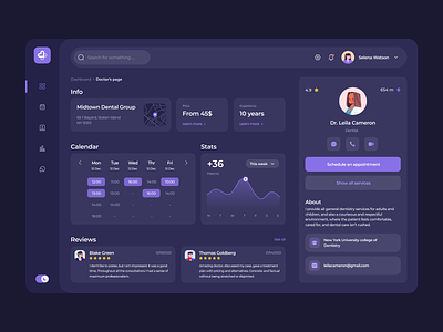 Healthcare platform — Web app