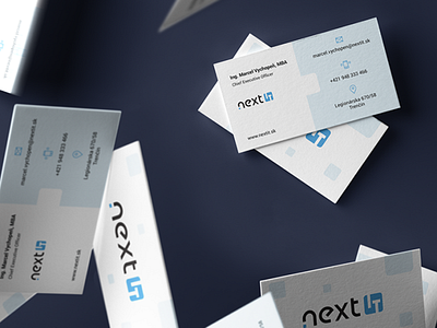 Business cards for IT company brand brand identity branding branding design business cards businesscard