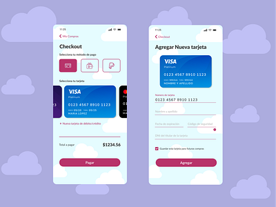 Credit Card Checkout | Daily UI #2 app creditcard creditcardchechout dailyui design ui