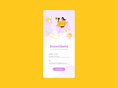 Subscribe | Daily UI #26