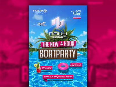 Navybeatz Boatparty Flyer by Julian Lokko on Dribbble