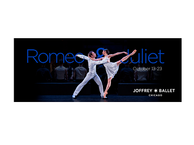 Mock-Up Romeo & Juliet Web Banner banner design design art typography website