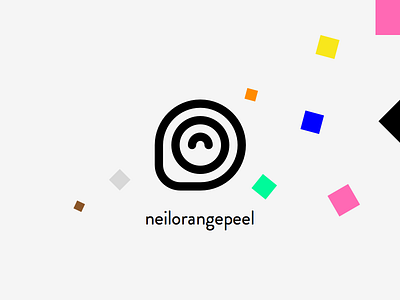 neilorangepeel logo branding logo