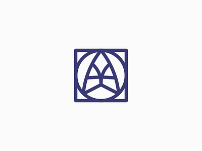 Angel Yard logo - WIP logo monogram thick line