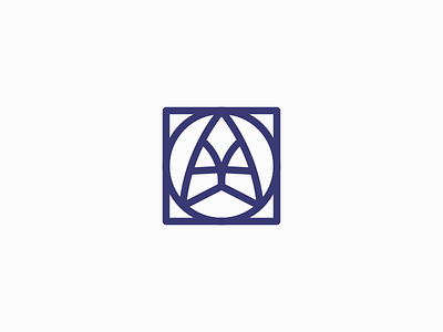 Angel Yard logo - WIP logo monogram thick line