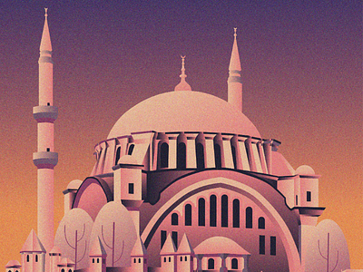 The Turk Mosque illustrator