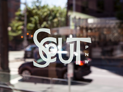 Scout branding chef downtown fine dining food local logo pacific northwest pnw restaurant scout seattle