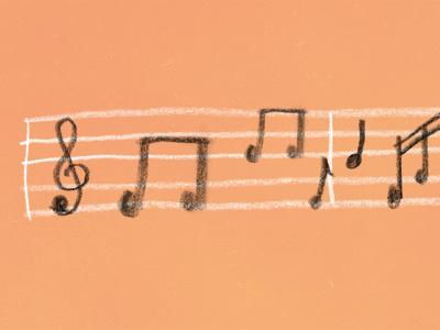 Music music notes