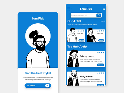 I am Rick Mobile App Concept