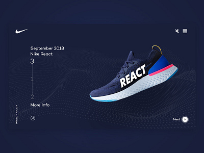 Nike app branding concept design minimal ui uidesign ux web webdesign website