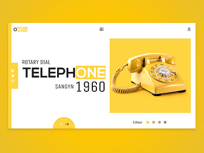 One call branding concept design design minimal ui uidesign ux web webdesign website