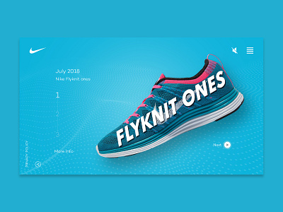 Nike concept design design minimal mobile ui ui uidesign ux web webdesign website