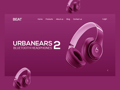 Beat branding concept design minimal mobile app design mobile ui ui uidesign web webdesign website