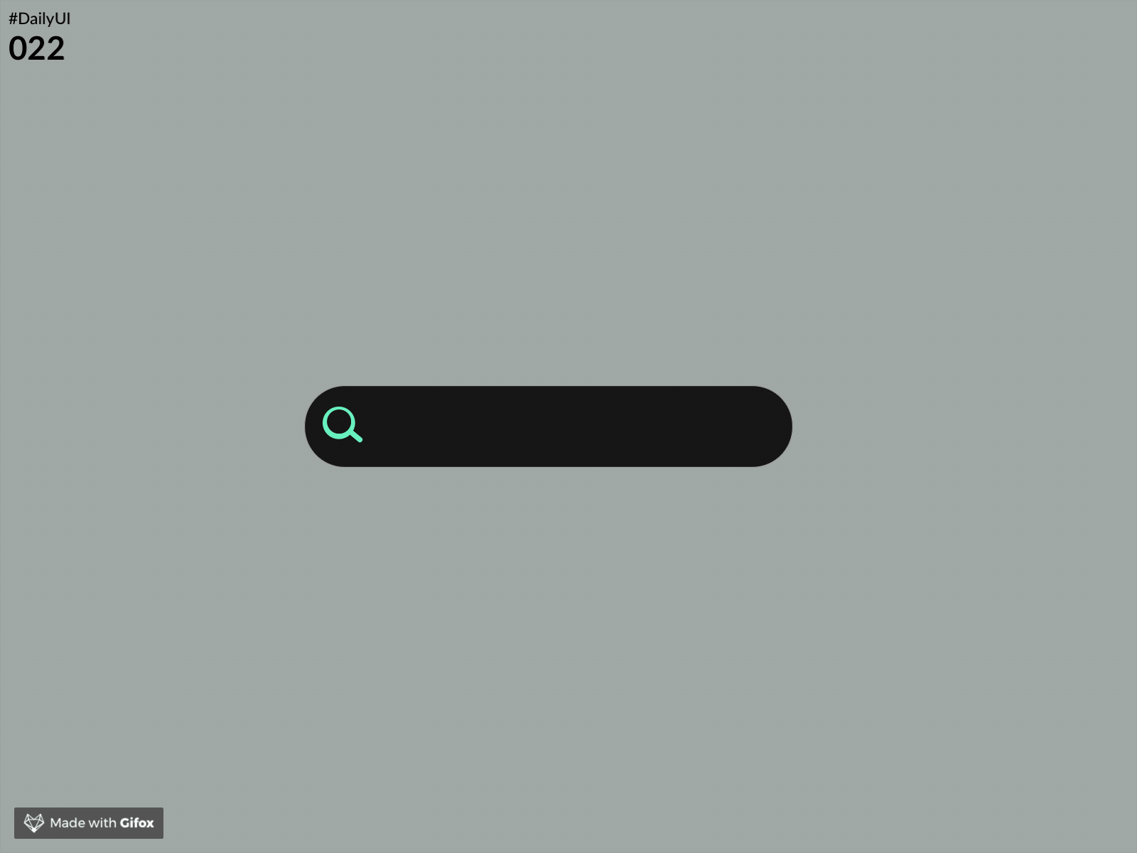 DailyUI 022 - Search Feature anima animated gif animation dailyui design mockup sketchapp ui uidesign user experience vector
