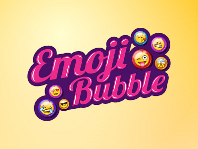 Emoji Bubble - iOS game design emoji ios game ui ios ui