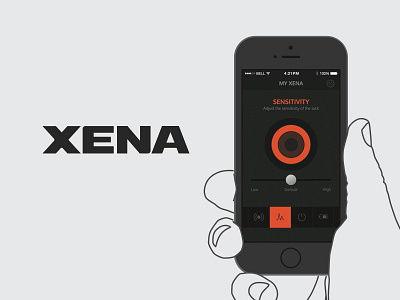 XENA APP for BLE DiscLock Alarm