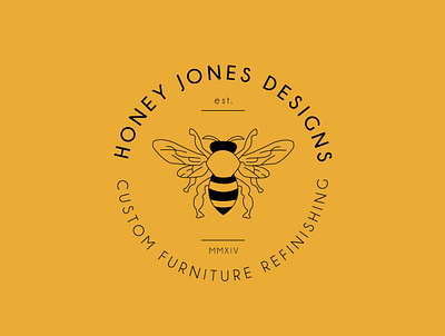 HONEY JONES DESIGNS bee branding customer furniture furniture furniture design honey honey bee honey jones honeybee logo logos refinishing