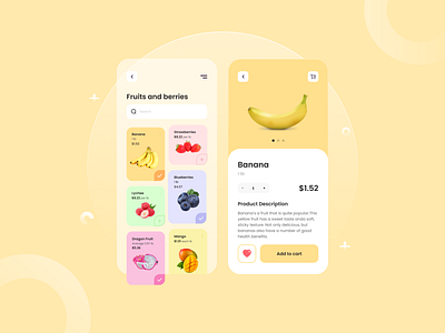 Fruits and Berries Shop - Mobile App