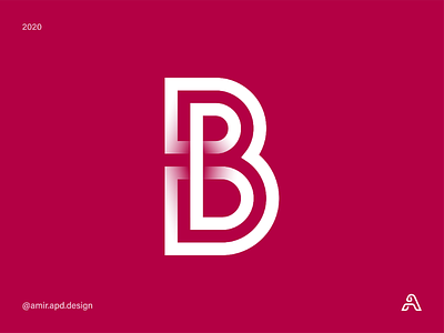 B artwork b brand branding design graphic graphic design graphic designer letter logo monogram