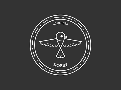 Robin branding design logo