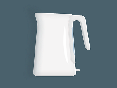 kettle design hot illustration kettle minimal sketch symbol vector water