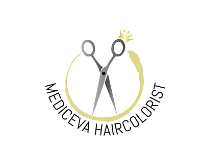Mediceva haircolorist brand identity branding design designe designer illustration illustrator logo logo design vector visualidentity