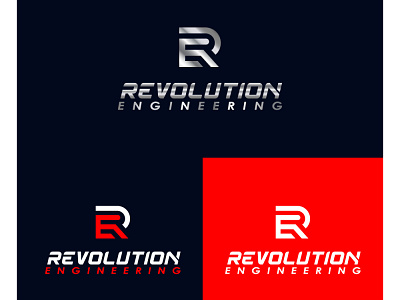 RE logo design