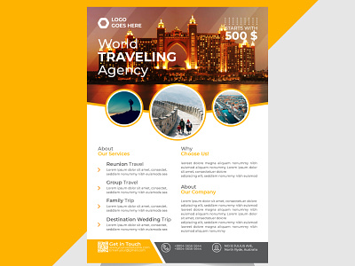 Travel Agency Flyer Design