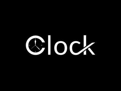 Clock logo c logo flatlogo time logo clock logo minimal logo letter logo abstatct logo minimalist logo logo design logo