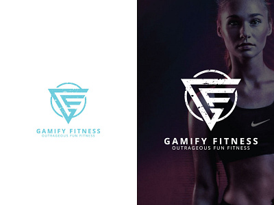 Fitness logo abstatct logo fitness logo flatlogo gymlogo letter logo logo logo design minimal logo minimalist logo