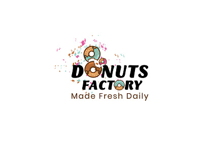 Donuts logo design