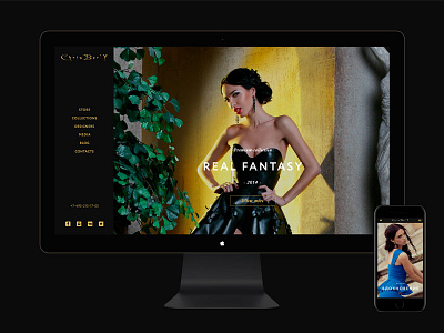 Chrisbery - Fashion designer adaptive web site adaptive design designer fashion web site