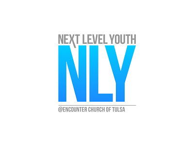 Next Level Youth Logo branding christian church design identity illustration logo oklahoma typography vector