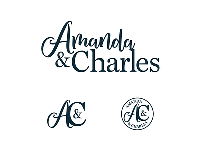 Amanda and Charles Wedding Brand