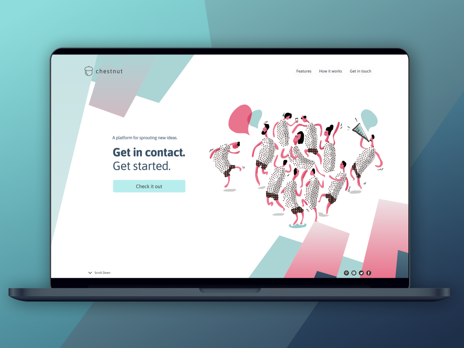Daily UI: Day 3 Landing Page by Amir Beck on Dribbble