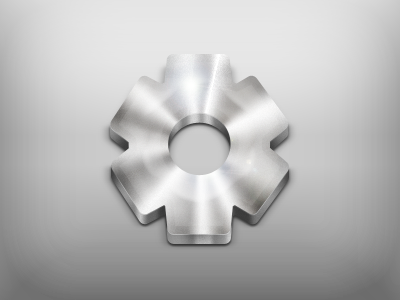 "You Know What Really Grinds My Gears!" 128px 3d gear grey icon metal photoshop texture