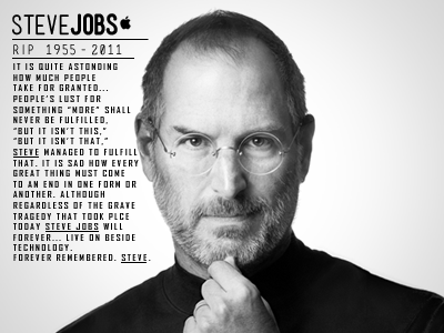 Steve Jobs: 1955 - 2011