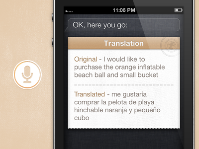 Lingual (Siri Translator Tweak) ios iphone orange pedja da boy band siri typography wuuuuuuuuut