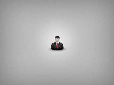 48px Business Man 32px 48px avatar business grey icon person red