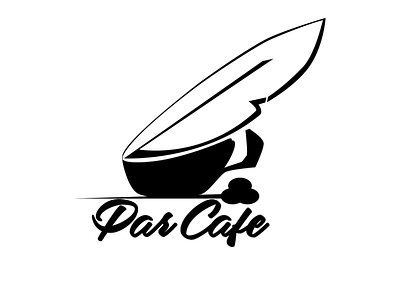 Par Cafe - Logo Design cafe cafe logo design logo design photoshop