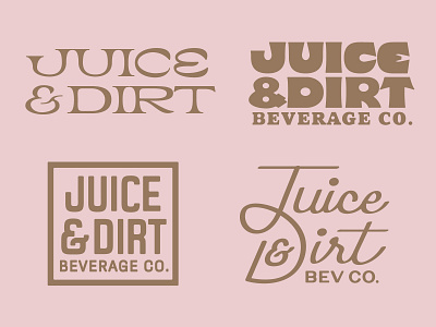 Juice & Dirt — Unused Logos