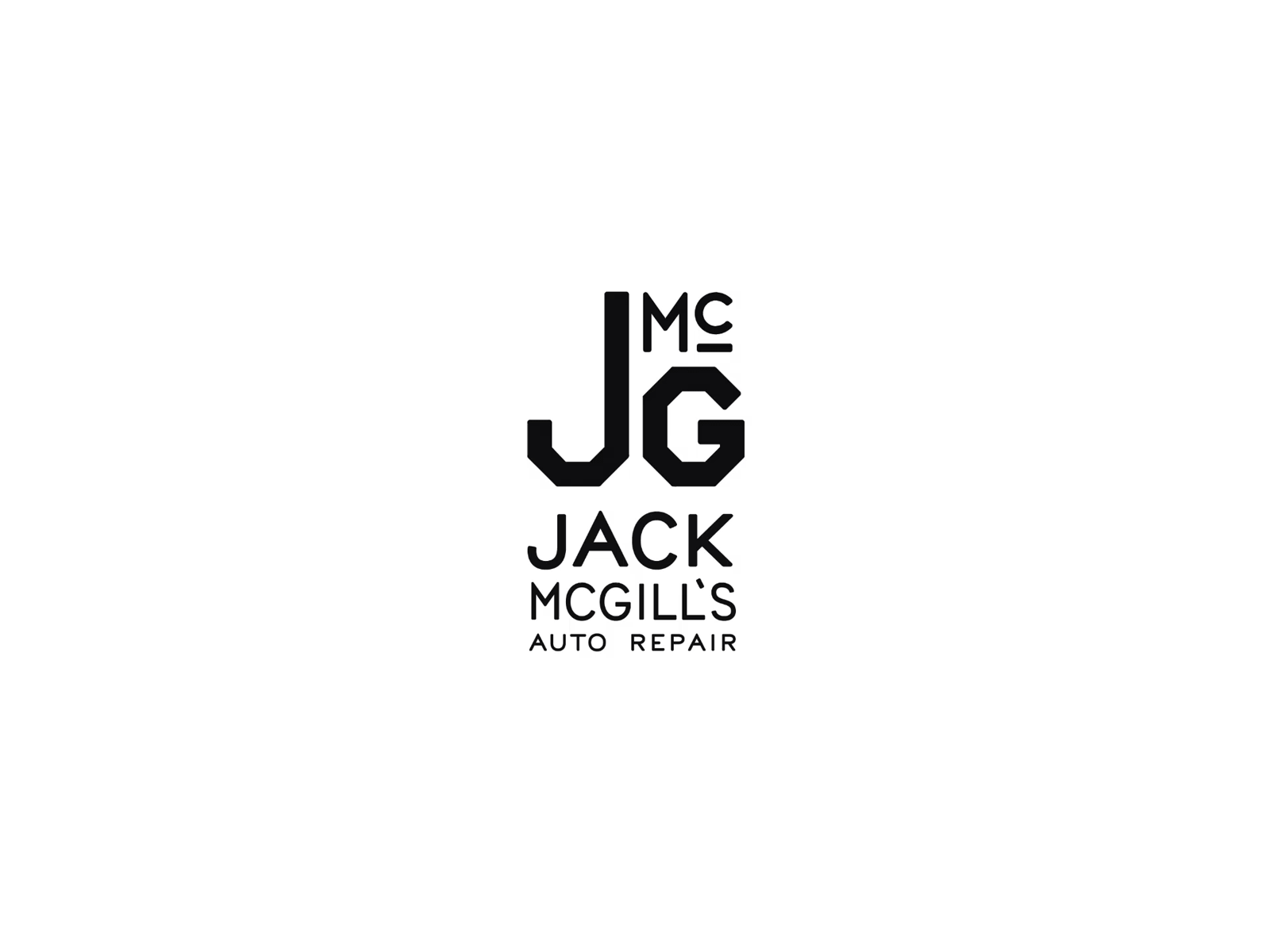 Jack McGill's animated logo automotive automotive logo brand identity branding hand drawn type hand lettered logo hand lettering industrial industrial logo logo design