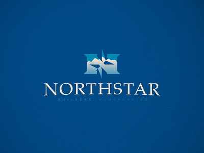 Northstar Builders, Inc builder construction design logo northstar star