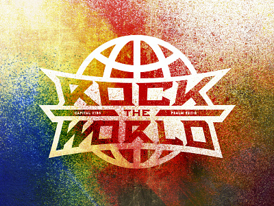 Capital Kids VBS: Rock The World, Our Love is Loud capital church logo rock vbs