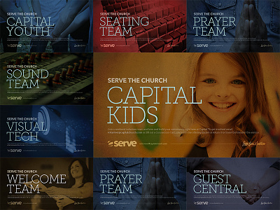 Serve @ Capital Slide Graphics announcements capital church layout presentation slides