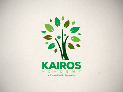 Kairos Academy charter logo school tree utah